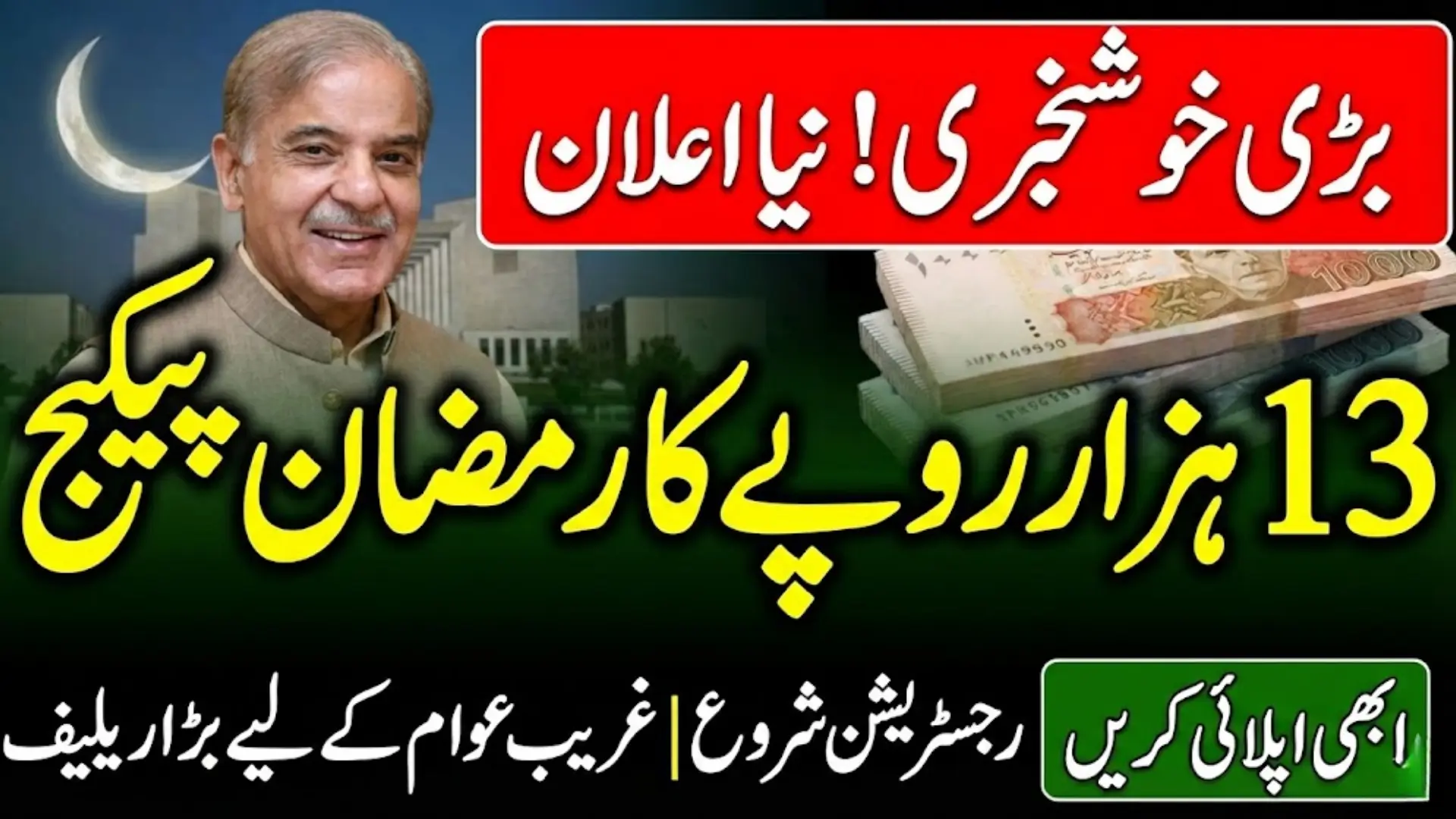 PM Ramzan Relief Package Rs 13000 For Complete Needs Full Guide 2026 Step By Step