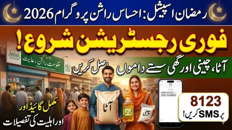 8123 Ehsaas Rashan Program 2026 Registration And Eligibility Criteria Full Guide