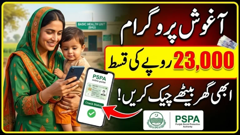 Aghosh Program Check Balance Using CNIC Via PSPA Portal 2026 Full Guide