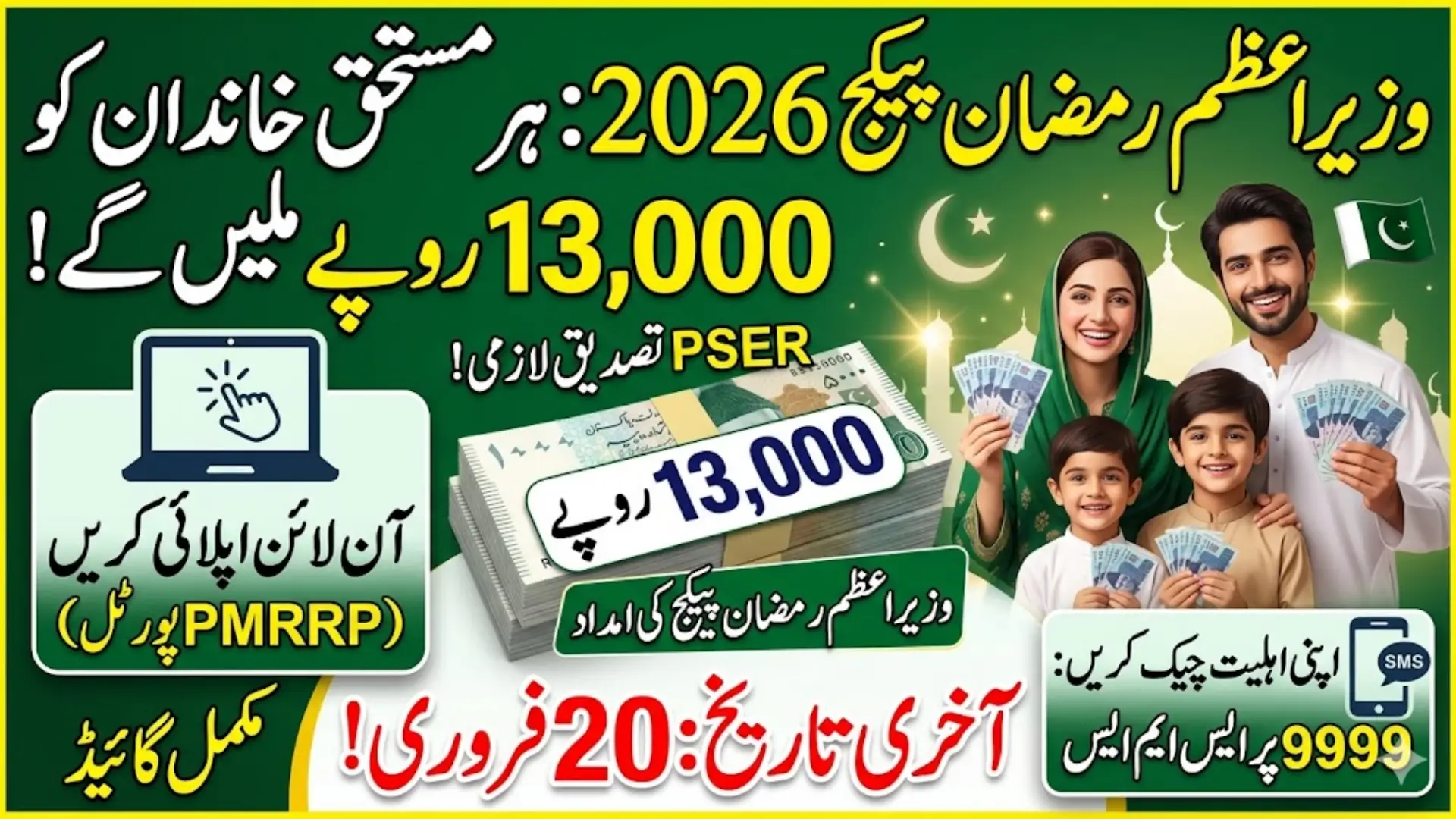 Wazir Azam Ramzan Package Apply Online 2026 via Pmrrp Portal Full Guide
